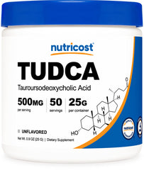Tudca Powder 25 Grams (Tauroursodeoxycholic Acid) - Gluten Free, Non-GMO 25g
