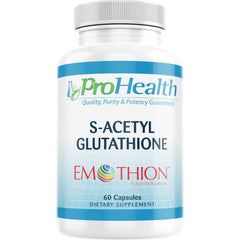 S-Acetyl Glutathione Emothion Dietary Supplement 300mg - 60 Capsules