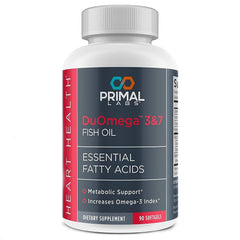 DuOmega 3 And 7 Essential Fatty Acid Dietary Supplement - 90 Capsules