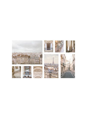Wall Decor Picture Set Of 9 City Tour 179x112 cm