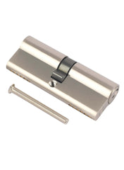 Brass Cylinder Lock Set 100 x 33 x 17mm