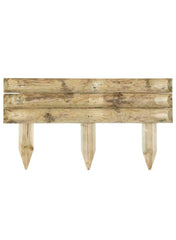 Wood Border Fence Th50 300 60 X 110 Cm