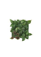 Artificial Plant Wall Mounted Indoor Outdoor Green Lilac 26x26cm