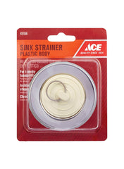 Plastic Laundry Tub Strainer With Rubber Stopper 5.08-6.35cm
