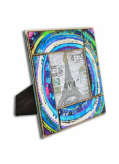 BiggDesign Evil Eye Pattern Glass Frame Photo Frame