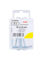 Suki L-Shaped Hooks 5cm Pack Of 5