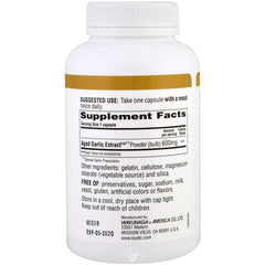 Cardiovascular Reserve Aged Garlic Extract 60 Capsules
