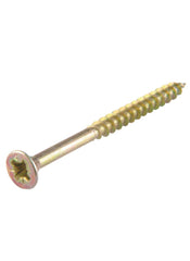 Countersunk Head Zinc Plated Steel Universal Screw 25 Pcs