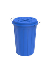 Oval Plastic Laundry Basket 40 L