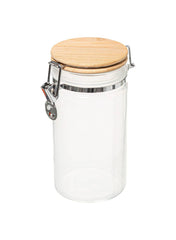 Modern Glass Jar With Lid 1L