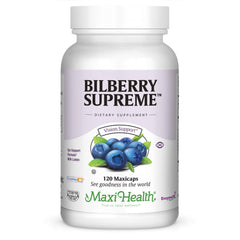 Bilberry Supreme Dietary Supplement - 120 Maxi Capsules