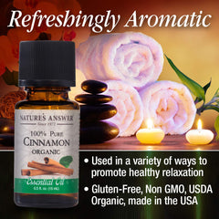 Pure Cinnamon Organic Essential Oil 15ml
