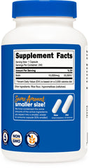 Biotin Vitamin B7 10000mcg Dietary Supplement - 240 Capsules