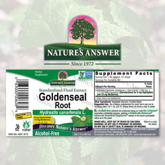 Pack Of 2 Goldenseal Root Herbal Supplement 500mg 30 ml