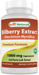 Bilberry Extract - 90 Capsules