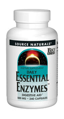 Daily Essential Enzymes Supplement - 240 Capsules