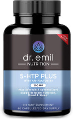 5-HTP Plus 200mg Dietary Supplement - 60 Capsules