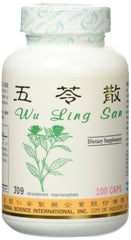 Wu Ling San Dietary Supplement - 100 Capsules