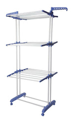 Leostar Three Layer Clothes Rack Hanger With Wheels