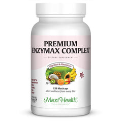 Premium Enzymax Complex Dietary Supplement - 120 Maxi Capsules