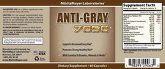 Pack Of 6 Anti-Gray Dietary Supplement 7050 mg - 60 Capsules