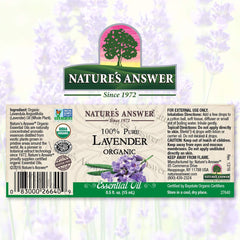 Pure Lavender Organic Essential Oil 15ml