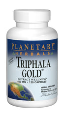 Trifala Gold Planetary Herbal Supplement 550mg - 120 Capsules
