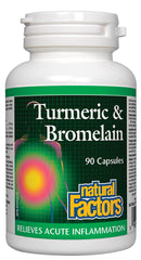 Pack Of 90 Capsules Turmeric and Bromelain 90 Veggie Capsules