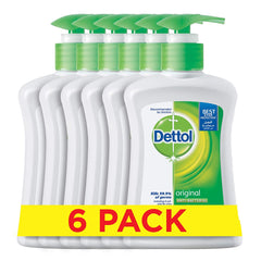 Dettol 6-Piece Original Liquid Hand Wash 200 millimeter