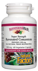 ResveratrolRich-Super Strength 60 Capsules