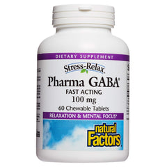 Pharma Gaba Strees-Relax Dietary Supplement 60 Veggie Capsules