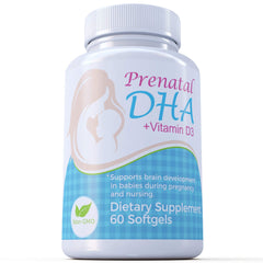 Prenatal DHA With Vitamin D3 60 Softgels