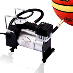 DC12V Multi-Use Power Heavy-Duty Portable Air Compressor Tire Inflator,CTI-BK