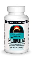 L-Citrulline Amino Acid Supplement 500mg - 60 Capsules