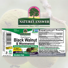 Black Walnut Per Dosage 2000mg 30 ml