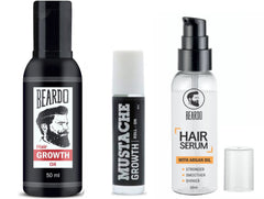 Beard Hair Serum And Oil With Mustache Oil 100Ml