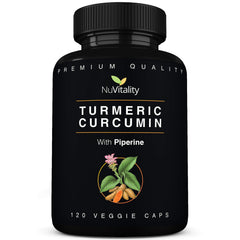 Turmeric Curcumin With Piperine - 120 Capsules