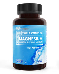 Triple Magnesium Complex Supplement - 90 Vegetarian Capsules