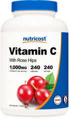 Vitamin C Dietary Supplement 1025mg - 240 Capsules