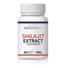 Shilajit Extract Supplement 500 mg - 60 Vegetarian Capsules