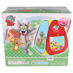 Tom and Jerry Play Tent for Kids - 100 Balls