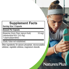 Bioperine 10 Maximized Nutrient Absorption- 90 Capsules