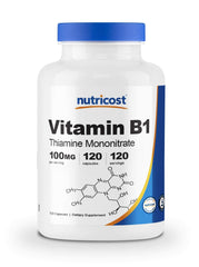 Vitamin B1 (Thiamine) 100mg - 120 Capsules