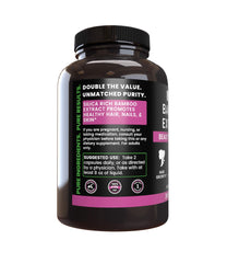 Bamboo Extract Beauty Supplement 750 mg - 365 Capsules