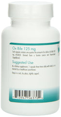 Ox Bile 125 mg - 180 Capsules