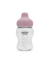 Pp Extra Wide Neck Bottle 3-6 Months Pink 240ml 1's BM110P