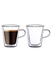 Double Wall Mug Set 100ml 2Pcs