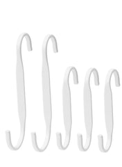 S Shaped Hook White