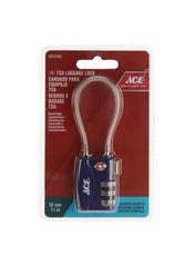 3 Dial Zinc Alloy TSA Combination Padlock 30mm