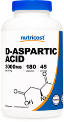 D-Aspartic Acid 3000mg - 180 Capsules